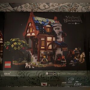 EMPTY LEGO Medieval Blacksmith Box
